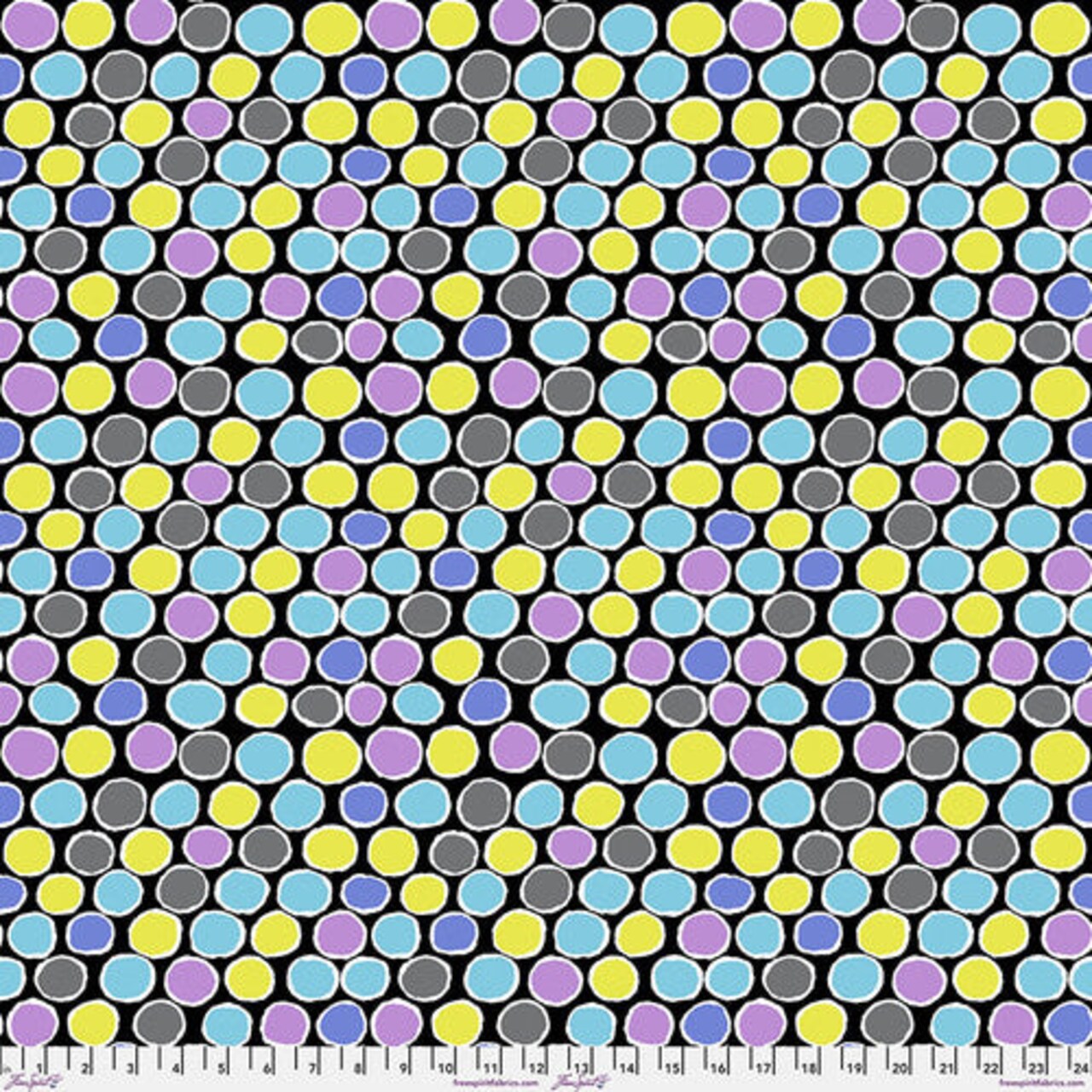 Fabric FreeSpirit Kaffe Fassett Contrast Penny Wise by the Quarter Yard PWGP206.CONTRAST